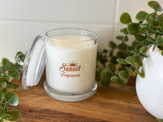 Single wick scented candle