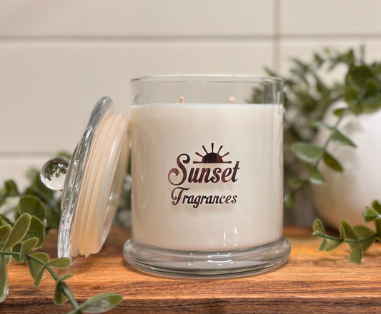 Double wick scented candle